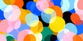Vibrant Colorful Abstract Background Bokeh Circles Texture Royalty Free Stock Photo