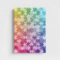 Colorful Puzzle Pattern Royalty Free Stock Photo
