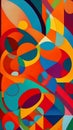 Vibrant and Colorful Abstract Patterns: A Kaleidoscope of Creativity