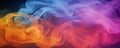 vibrant colorfull elegant smoke background