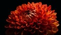 Vibrant colors of autumn dahlias, a gift of nature beauty generated by AI