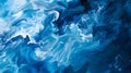 Abstract Fluid Motion Sweeps Across Colorful Background Art Concept.