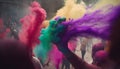 Vibrant Colors and Joyful Celebrations: Capturing the Spirit of Holi Festival in India