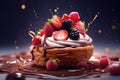 Artful Mastery in Pastry, Cakes, and Desserts AI Generated Illustration