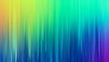 Vibrant colors in a row create a futuristic rainbow wave generated by AI