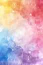 Colorful Background With Watercolor Paint Royalty Free Stock Photo