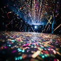 Vibrant Confetti Delight: A Captivating Celebration of Colors