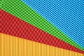 Vibrant corrugated paper