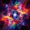 Vibrant Cosmic Kaleidoscope