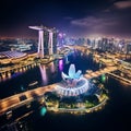 Vibrant culture and stunning skyline of Singapore