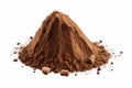 Vibrant 3D Coffee Powder Illustration Rendered and Captivating, Generative Ai