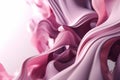 Twisted Waves: A Modern Minimalist 3D Render with Purple and Pink hues in Unreal Engine 5