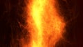 Vibrant Detailed Abstract Flame Fire