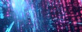Abstract binary code data stream background Royalty Free Stock Photo