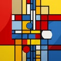 Vibrant Digital Constructivism: A Modern Piece Of Art