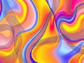 Dynamic Abstract Background A Captivating Intertwined Pattern for Contemporary Design