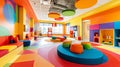 Vibrant Discovery Room Concept Royalty Free Stock Photo