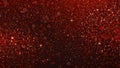 Abstract Red and Gold Glitter Sparkle Background Royalty Free Stock Photo