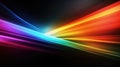 Neon Lights - Abstract Colorful Curve Speed Background with Lines Royalty Free Stock Photo