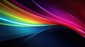 Neon Lights - Abstract Colorful Curve Speed Background with Lines Royalty Free Stock Photo