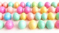 Vibrant Easter Eggs with Intricate Patterns Royalty Free Stock Photo
