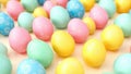 Vibrant Easter Eggs with Intricate Patterns Royalty Free Stock Photo