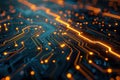 Vibrant Electric Circuitry