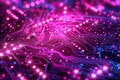 Vibrant Electric Circuitry