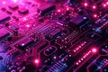 Vibrant Electric Circuitry