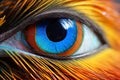 Vibrant and Exquisite Abstract Peacock Eyes Pattern for Creative Backgrounds and Designs