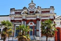 Vibrant facade of AE Kitchen Building in Whanganui