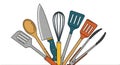 Kitchen Utensil Collection Cooking Tools Illustration Royalty Free Stock Photo