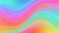 Abstract Rainbow Gradient Waves Background. Royalty Free Stock Photo