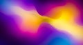 Vibrant fluid gradient waves glow brightly Royalty Free Stock Photo