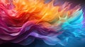 Vibrant Fractal Design - Abstract Background with a Multicolored and Complex Pattern