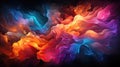 Vibrant Fractal Design - Abstract Background with a Multicolored and Complex Pattern