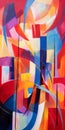 Vibrant Futurism: Abstract Painting Inspired By Francois Neilly