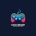 Vibrant Game Console Controller Logo Royalty Free Stock Photo