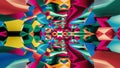 Vibrant Geometric Abstract Background