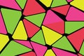 Vibrant geometric pattern Vector Royalty Free Stock Photo