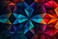 Vibrant Geometric Patterns Royalty Free Stock Photo