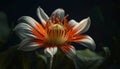 Vibrant gerbera daisy blossoms showcase natural beauty in formal gardens generated by AI