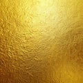 Vibrant Gold Foil Texture Wall Background with Gloss Light Reflection Royalty Free Stock Photo