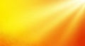 Bright Yellow And Orange Gradient Background With Sun Rays And Halftone Dots texture Royalty Free Stock Photo