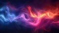 Vibrant gradient flow, simulating the aurora borealis for a dynamic and captivating background Royalty Free Stock Photo