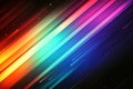 Vibrant gradient lines create dynamic background with colorful hues Royalty Free Stock Photo