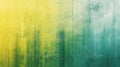 Abstract Wall With Yellow Transitioning Into Various Shades of Green Paint Royalty Free Stock Photo