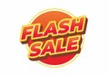 A vibrant graphic featuring the text FLASH SALE in bold, eye catching typography The background is a Royalty Free Stock Photo