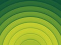Vibrant green radial geometric background