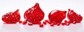 Unleashing Beauty: The Mesmerizing Dance of Red Pomegranate Seeds